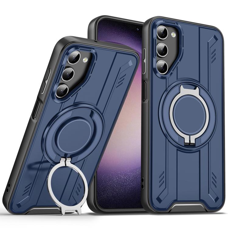 Rotating Ring Holder Magnetic MagSafe Phone Case, For Samsung Galaxy S23 5G, For Samsung Galaxy S22 Ultra 5G, For Samsung Galaxy S22+ 5G, For Samsung Galaxy S22 5G
