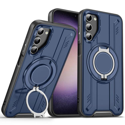 Rotating Ring Holder Magnetic MagSafe Phone Case, For Samsung Galaxy S23 5G, For Samsung Galaxy S22 Ultra 5G, For Samsung Galaxy S22+ 5G, For Samsung Galaxy S22 5G