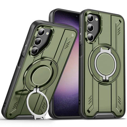 Rotating Ring Holder Magnetic MagSafe Phone Case, For Samsung Galaxy S23 5G, For Samsung Galaxy S22 Ultra 5G, For Samsung Galaxy S22+ 5G, For Samsung Galaxy S22 5G