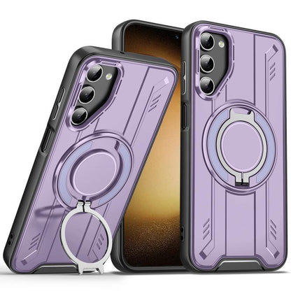 Rotating Ring Holder Magnetic MagSafe Phone Case, For Samsung Galaxy S24 Ultra 5G, For Samsung Galaxy S23 FE 5G, For Samsung Galaxy S23 Ultra 5G, For Samsung Galaxy S23+ 5G