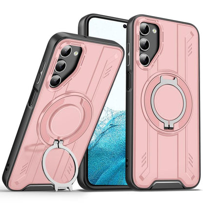 Rotating Ring Holder Magnetic MagSafe Phone Case, For Samsung Galaxy S23 5G, For Samsung Galaxy S22 Ultra 5G, For Samsung Galaxy S22+ 5G, For Samsung Galaxy S22 5G