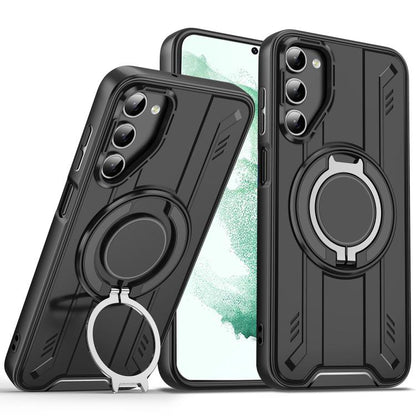 Rotating Ring Holder Magnetic MagSafe Phone Case, For Samsung Galaxy S23 5G, For Samsung Galaxy S22 Ultra 5G, For Samsung Galaxy S22+ 5G, For Samsung Galaxy S22 5G