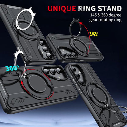 Rotating Ring Holder Magnetic MagSafe Phone Case, For Samsung Galaxy S21 5G, For Samsung Galaxy S21+ 5G, For Samsung Galaxy S21 Ultra 5G