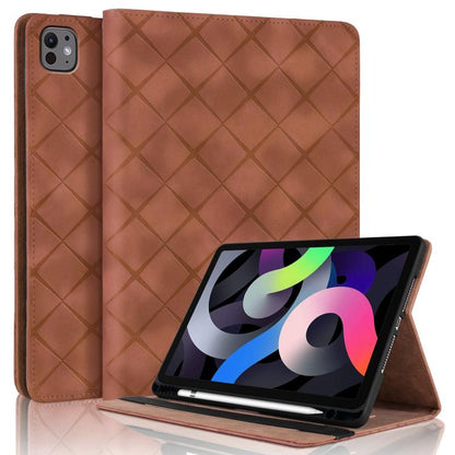 Rhombus Embossed Leather Smart Tablet Case, For iPad Air 13 2026 / 2025 / 2024, For iPad Air 11 2026 / 2025 / 2024, For iPad Pro 13 2025 / 2024, For iPad Pro 11 2025 / 2024