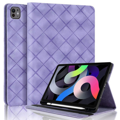 Rhombus Embossed Leather Smart Tablet Case, For iPad Air 13 2026 / 2025 / 2024, For iPad Air 11 2026 / 2025 / 2024, For iPad Pro 13 2025 / 2024, For iPad Pro 11 2025 / 2024