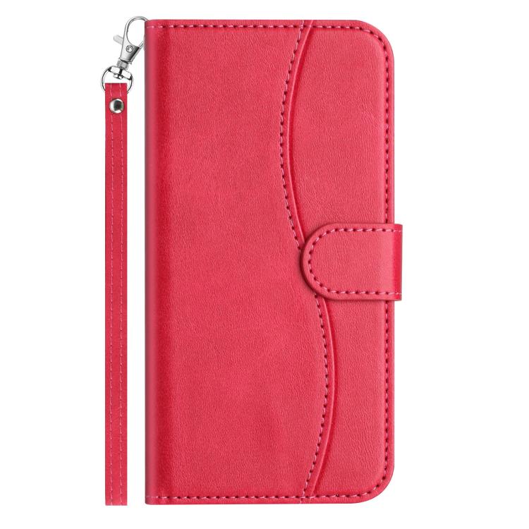 Dual-Folded S-shape Leather Phone Case, For OnePlus 13, For OnePlus 8T