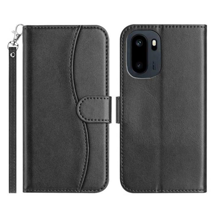 Dual-Folded S-shape Leather Phone Case, For OnePlus Ace 6, For OnePlus 15, For OnePlus Nord 5, For OnePlus Nord CE5