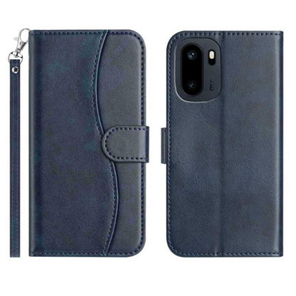 Dual-Folded S-shape Leather Phone Case, For OnePlus Ace 6, For OnePlus 15, For OnePlus Nord 5, For OnePlus Nord CE5