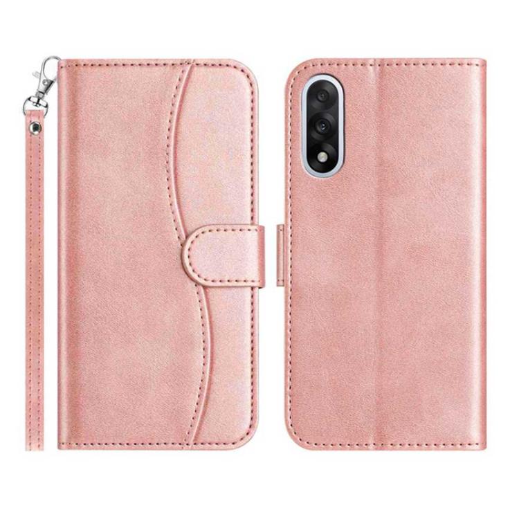 Dual-Folded S-shape Leather Phone Case, For OnePlus Ace 6, For OnePlus 15, For OnePlus Nord 5, For OnePlus Nord CE5