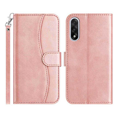 Dual-Folded S-shape Leather Phone Case, For OnePlus Ace 6, For OnePlus 15, For OnePlus Nord 5, For OnePlus Nord CE5