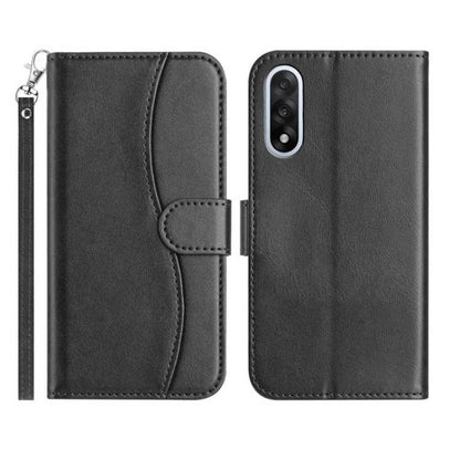 Dual-Folded S-shape Leather Phone Case, For OnePlus Ace 6, For OnePlus 15, For OnePlus Nord 5, For OnePlus Nord CE5