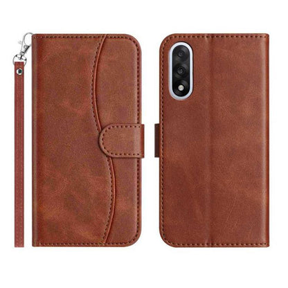 Dual-Folded S-shape Leather Phone Case, For OnePlus Ace 6, For OnePlus 15, For OnePlus Nord 5, For OnePlus Nord CE5