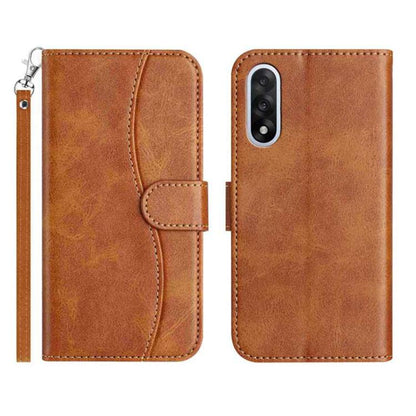 Dual-Folded S-shape Leather Phone Case, For OnePlus Ace 6, For OnePlus 15, For OnePlus Nord 5, For OnePlus Nord CE5