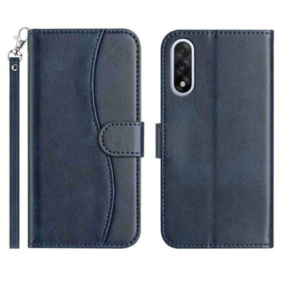 Dual-Folded S-shape Leather Phone Case, For OnePlus Ace 6, For OnePlus 15, For OnePlus Nord 5, For OnePlus Nord CE5