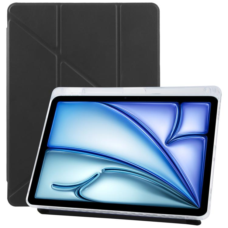 ZGA Genre Series Y-Fold Leather Tablet Case with Pen Slot, For iPad Air 13 2026 / 2025 / 2024, For iPad Air 11 2026 / 2025 / 2024, For iPad Pro 13 2025 / 2024, For iPad Pro 11 2025 / 2024, For iPad 2025 / 2022, For iPad mini 6 / mini 2024              ...