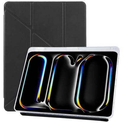 ZGA Genre Series Y-Fold Leather Tablet Case with Pen Slot, For iPad Air 13 2026 / 2025 / 2024, For iPad Air 11 2026 / 2025 / 2024, For iPad Pro 13 2025 / 2024, For iPad Pro 11 2025 / 2024, For iPad 2025 / 2022, For iPad mini 6 / mini 2024              ...