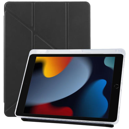 ZGA Genre Series Y-Fold Leather Tablet Case with Pen Slot, For iPad 10.2 2021 / Air 10.5