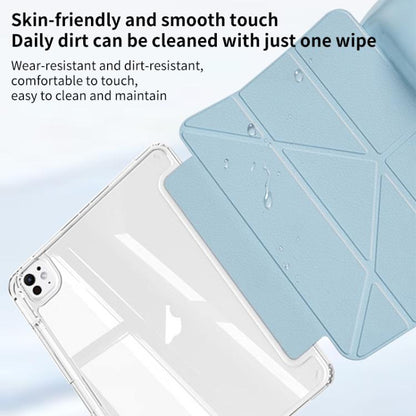 ZGA Genre Series Y-Fold Leather Tablet Case with Pen Slot, For iPad Air 13 2026 / 2025 / 2024, For iPad Air 11 2026 / 2025 / 2024, For iPad Pro 13 2025 / 2024, For iPad Pro 11 2025 / 2024, For iPad 2025 / 2022, For iPad mini 6 / mini 2024              ...