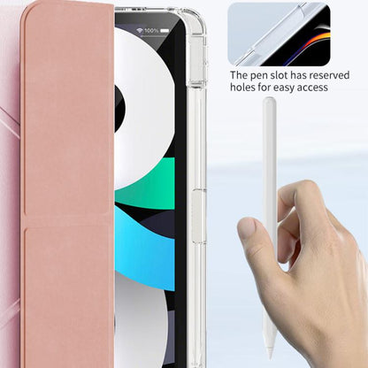 ZGA Genre Series Y-Fold Leather Tablet Case with Pen Slot, For iPad 10.2 2021 / Air 10.5