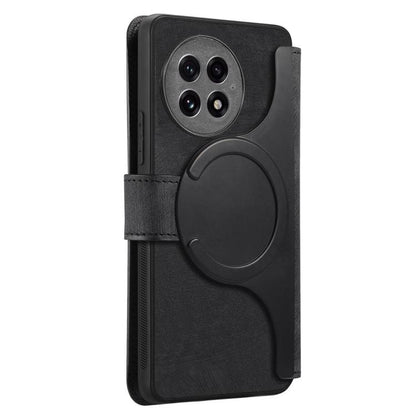CaseNeo MagSafe RFID Anti-theft Retro Leather Phone Case, For OnePlus 13, For OnePlus 12