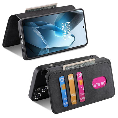 CaseNeo MagSafe RFID Anti-theft Retro Leather Phone Case, For OnePlus 13, For OnePlus 12