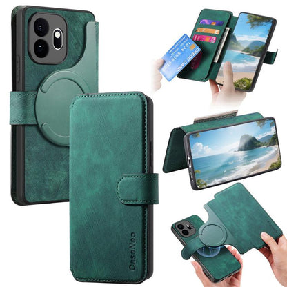 CaseNeo MagSafe RFID Anti-theft Retro Leather Phone Case, For OnePlus 15T, For OnePlus Ace 6 / 6T, For OnePlus 15, For OnePlus Ace 5