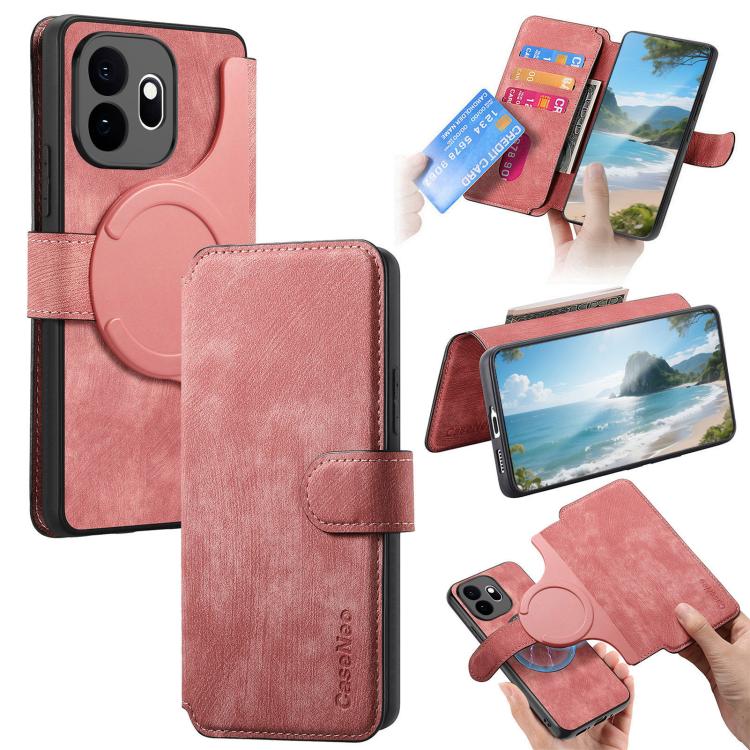CaseNeo MagSafe RFID Anti-theft Retro Leather Phone Case, For OnePlus 15T, For OnePlus Ace 6 / 6T, For OnePlus 15, For OnePlus Ace 5