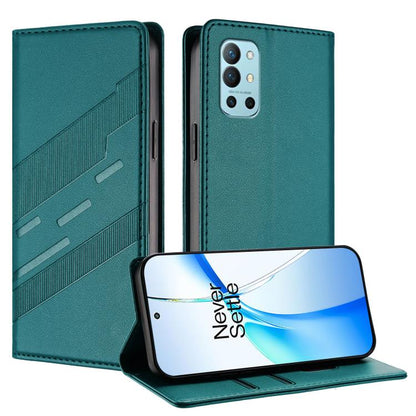 Embossed Multi-functional Wallet Retro Leather Phone Case, For OnePlus 9R, For OnePlus Nord CE, For OnePlus Nord 2