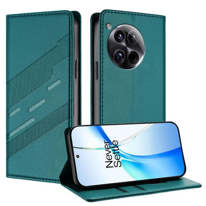 Embossed Multi-functional Wallet Retro Leather Phone Case, For OnePlus 12R, For OnePlus 12, For OnePlus Nord CE3
