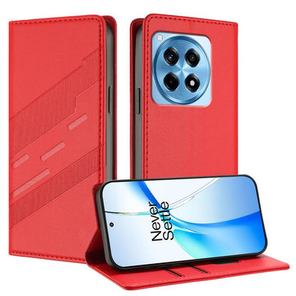 Embossed Multi-functional Wallet Retro Leather Phone Case, For OnePlus 12R, For OnePlus 12, For OnePlus Nord CE3