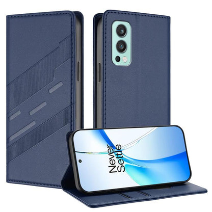 Embossed Multi-functional Wallet Retro Leather Phone Case, For OnePlus 9R, For OnePlus Nord CE, For OnePlus Nord 2