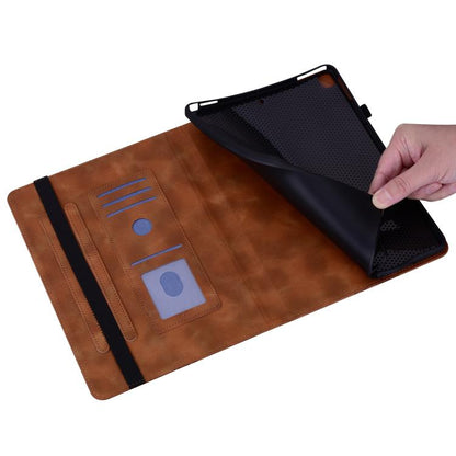 Love Hearts Embossed Leather Smart Tablet Case, For iPad Air 13 2025 / 2024 / Pro 12.9, For iPad mini 6 / mini 2024, For iPad 10.2 2021 / Air 10.5, For iPad mini 5 / 4 / 3 / 2 / 1