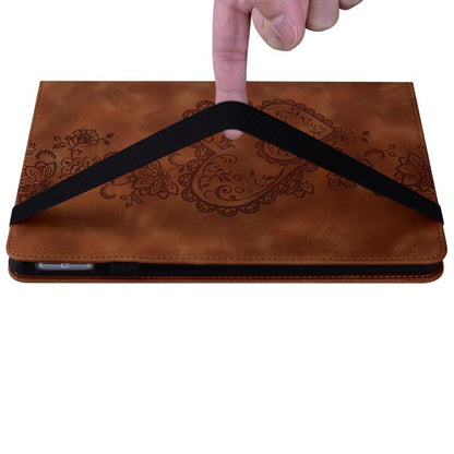 Love Hearts Embossed Leather Smart Tablet Case, For iPad Air 13 2025 / 2024 / Pro 12.9, For iPad mini 6 / mini 2024, For iPad 10.2 2021 / Air 10.5, For iPad mini 5 / 4 / 3 / 2 / 1