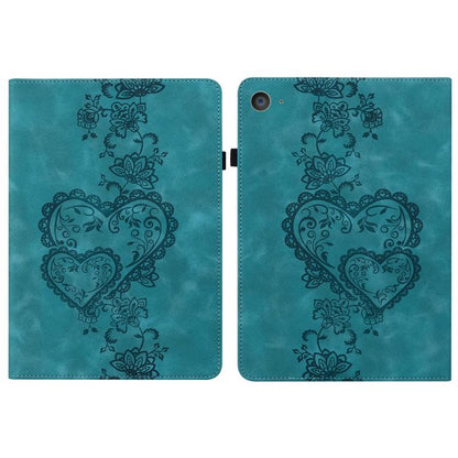 Love Hearts Embossed Leather Smart Tablet Case, For iPad Air 13 2025 / 2024 / Pro 12.9, For iPad mini 6 / mini 2024, For iPad 10.2 2021 / Air 10.5, For iPad mini 5 / 4 / 3 / 2 / 1