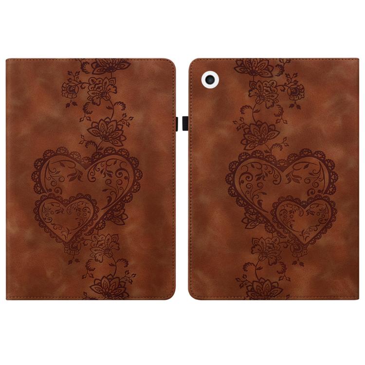 Love Hearts Embossed Leather Smart Tablet Case, For iPad Air / Air 2 / 9.7 2017 / 2018