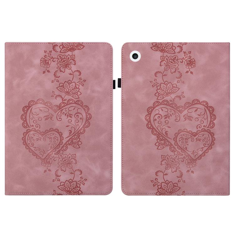 Love Hearts Embossed Leather Smart Tablet Case, For iPad Air / Air 2 / 9.7 2017 / 2018