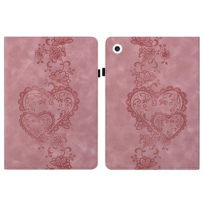 Love Hearts Embossed Leather Smart Tablet Case, For iPad Air / Air 2 / 9.7 2017 / 2018