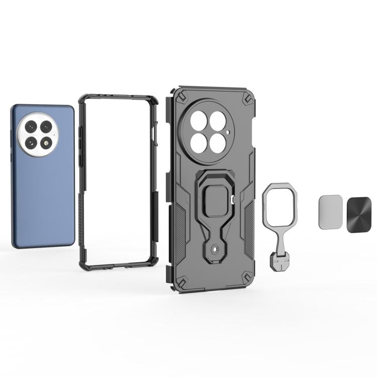 Metal Kickstand TPU Hybrid PC Phone Case, For OnePlus 13