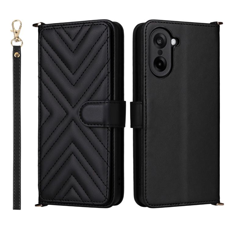 Multifunctional 6-Card Slots Leather Phone Case with Wrist Strap, For OnePlus Turbo 6 / Turbo 6V / Nord 6, For OnePlus 15T 5G, For OnePlus Ace 6 / Ace 6T / 15R, For OnePlus 15, For OnePlus Nord 5 / OnePlus Ace 5 Ultra                                   ...
