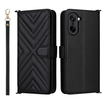 Multifunctional 6-Card Slots Leather Phone Case with Wrist Strap, For OnePlus Turbo 6 / Turbo 6V / Nord 6, For OnePlus 15T 5G, For OnePlus Ace 6 / Ace 6T / 15R, For OnePlus 15, For OnePlus Nord 5 / OnePlus Ace 5 Ultra                                   ...