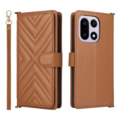 Multifunctional 6-Card Slots Leather Phone Case with Wrist Strap, For OnePlus Turbo 6 / Turbo 6V / Nord 6, For OnePlus 15T 5G, For OnePlus Ace 6 / Ace 6T / 15R, For OnePlus 15, For OnePlus Nord 5 / OnePlus Ace 5 Ultra                                   ...