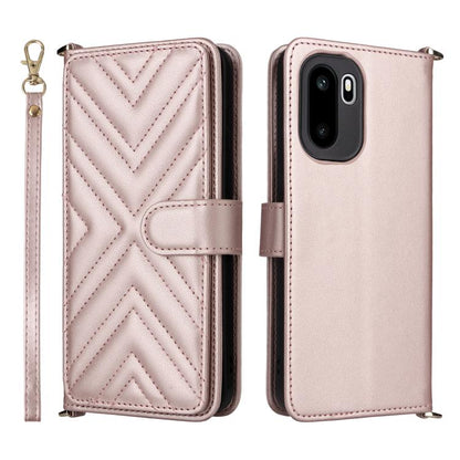 Multifunctional 6-Card Slots Leather Phone Case with Wrist Strap, For OnePlus Turbo 6 / Turbo 6V / Nord 6, For OnePlus 15T 5G, For OnePlus Ace 6 / Ace 6T / 15R, For OnePlus 15, For OnePlus Nord 5 / OnePlus Ace 5 Ultra                                   ...
