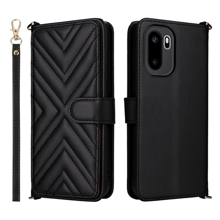 Multifunctional 6-Card Slots Leather Phone Case with Wrist Strap, For OnePlus Turbo 6 / Turbo 6V / Nord 6, For OnePlus 15T 5G, For OnePlus Ace 6 / Ace 6T / 15R, For OnePlus 15, For OnePlus Nord 5 / OnePlus Ace 5 Ultra                                   ...