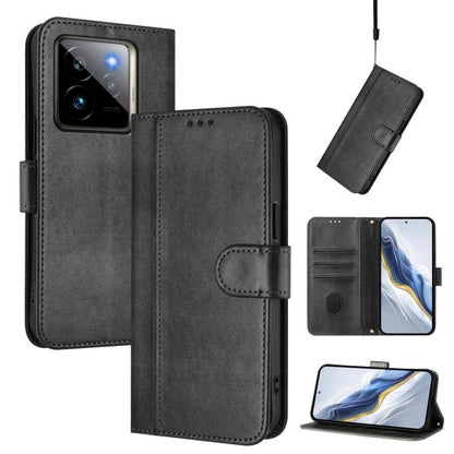 Line Splicing Buckle Retro Leather Phone Case, For Realme GT 7 Pro / GT7 Pro Racing, For Realme C63 5G Global, For Realme 12 5G / 12x 5G / C65 5G Global