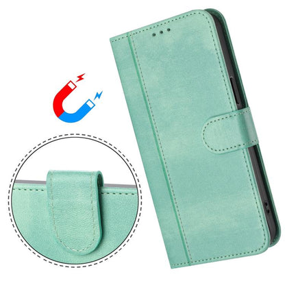 Line Splicing Buckle Retro Leather Phone Case, For Realme 14 5G / 14T 5G Global, For Realme P3 Ultra 5G, For Realme P3 5G