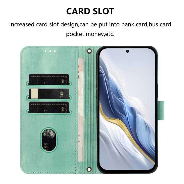 Line Splicing Buckle Retro Leather Phone Case, For Realme P4x 5G / OnePlus Nord CE6 Lite, For Realme 16T 5G Global, For Realme C100 5G