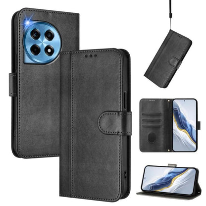 Line Splicing Buckle Retro Leather Phone Case, For OnePlus 12, For OnePlus Nord CE 3 Lite / Nord N30, For Oneplus Nord 3 / OnePlus Ace 2V