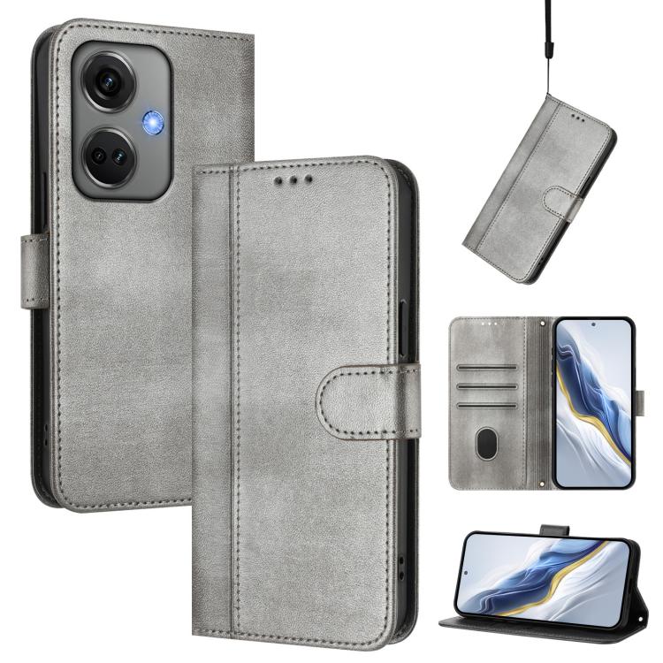 Line Splicing Buckle Retro Leather Phone Case, For OnePlus 11R, For Oneplus 11, For OnePlus Nord CE 3