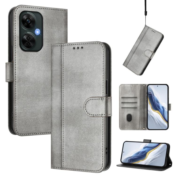 Line Splicing Buckle Retro Leather Phone Case, For OnePlus 12, For OnePlus Nord CE 3 Lite / Nord N30, For Oneplus Nord 3 / OnePlus Ace 2V