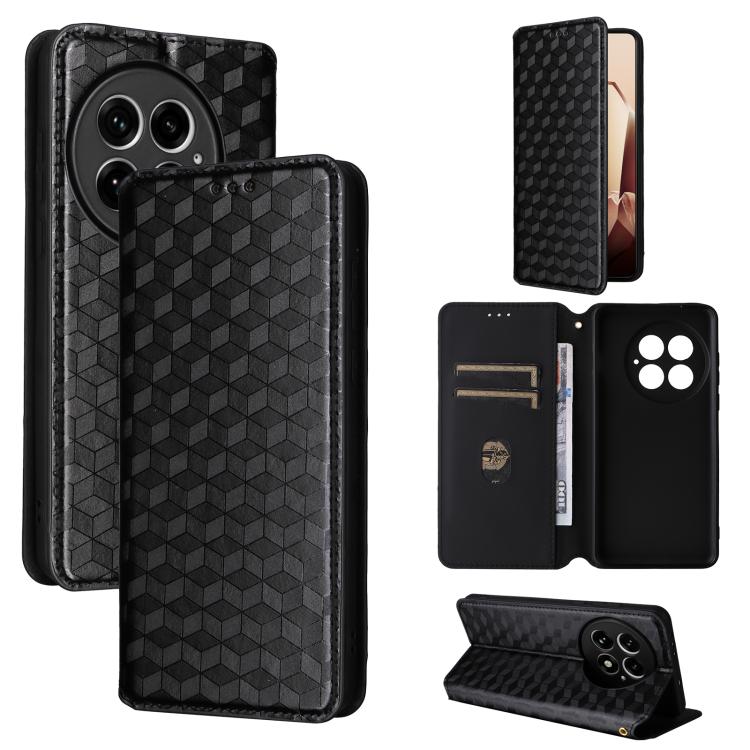 Cubic Grid Texture Flip Leather Phone Case, For OnePlus 13, For OnePlus Nord 4, For OnePlus Ace 3 Pro, For OnePlus Nord CE4 Lite